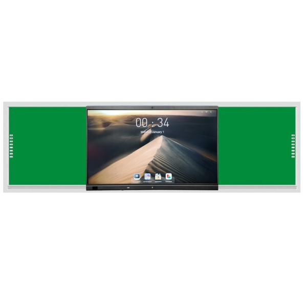 86'' Intelligent Smart Recordable Blackboard Green Board 4000:1 LED Android 9.0