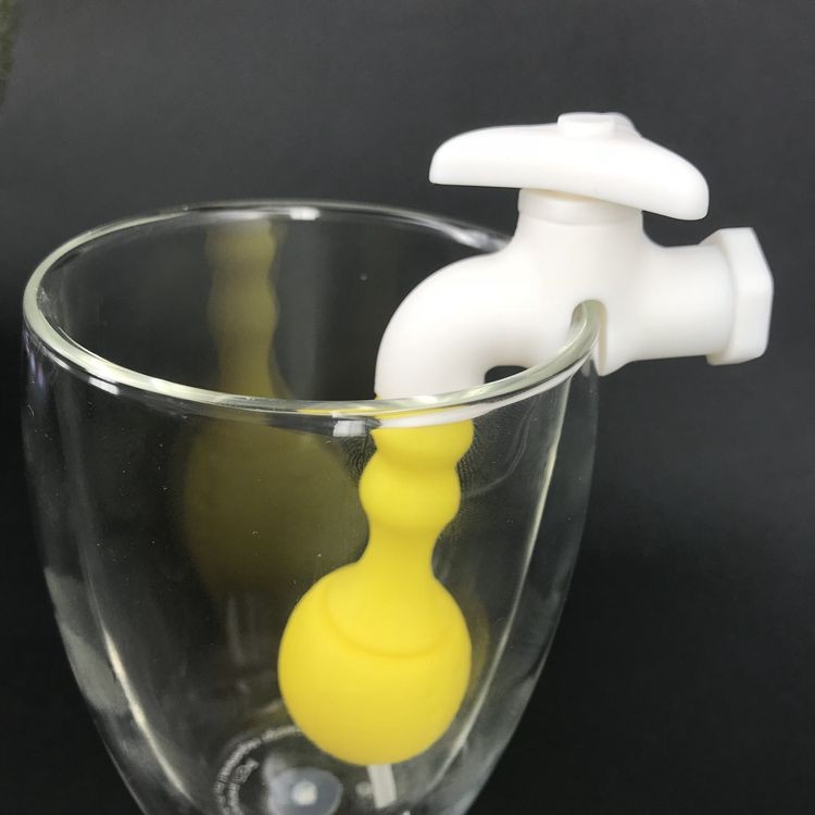High Quality Durable Custom Color Food Grade Silicone Tap Tea Infuser