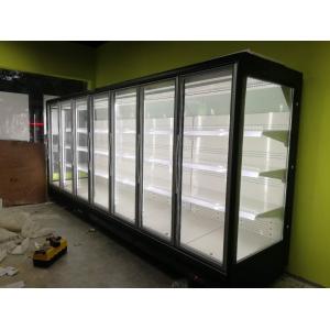 Double Glazed Glass Door Multideck Display Fridge Refrigerated Multideck Cabinet