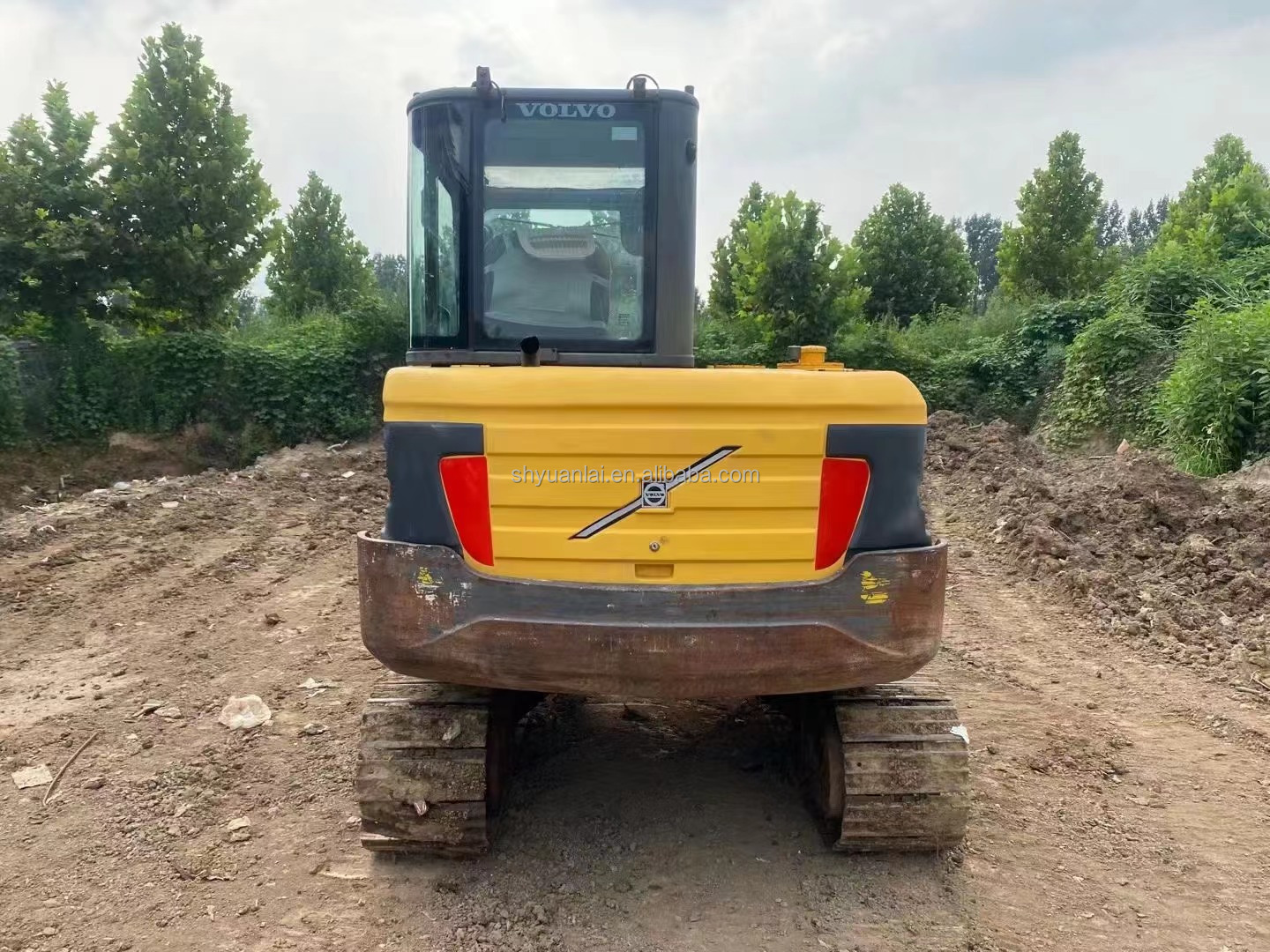 Mini Used Volvo EC55 EC60 Tracked Excavator For Heavy Duty Work
