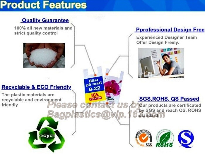 100 Compostable Biodegradable Shopping Bags - T-Shirt Style Carry Bags For Trash Or Grocery - Strong Holds 25 Lbs Tie Ha