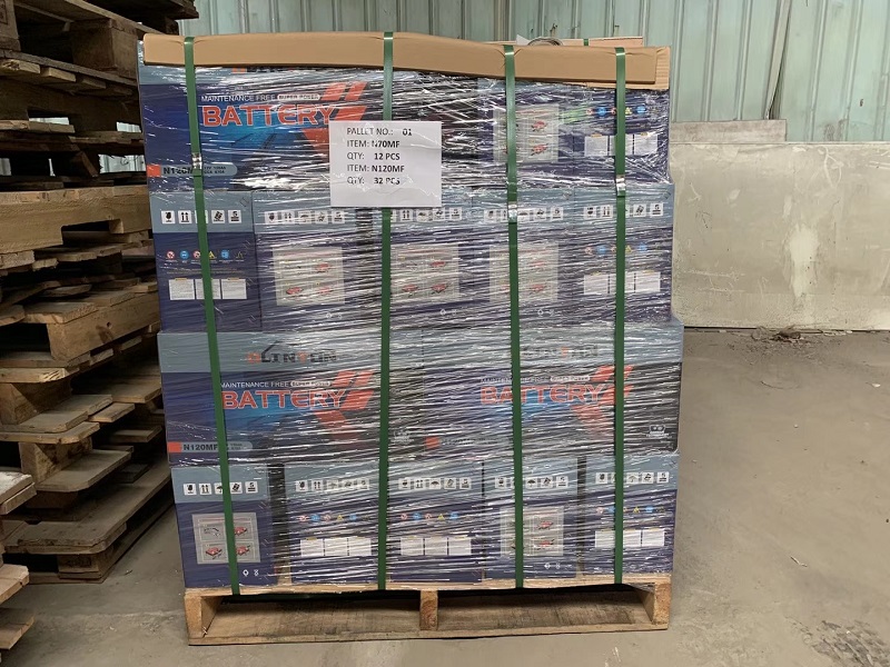 Excavator Sealed Lead Acid Battery Heavy Duty N120MF 12v 120ah CCA870A