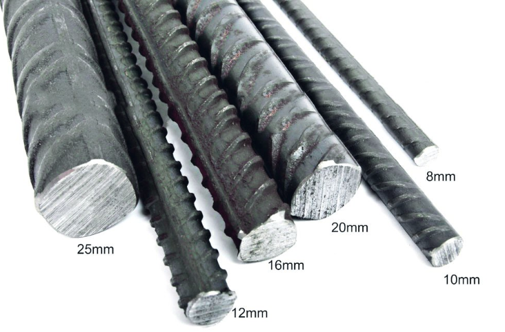6mm Deformed Reinforcing Bars ASTM Concrete Iron Bar For Construction Building