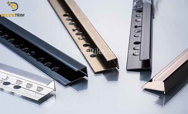 SS304 Stainless Steel Edge Trim For Tiles Ceramic Decoration