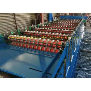 YX-840 850 Double Layer Roofing Sheet Roll Forming Machine PLC Control CE SGS