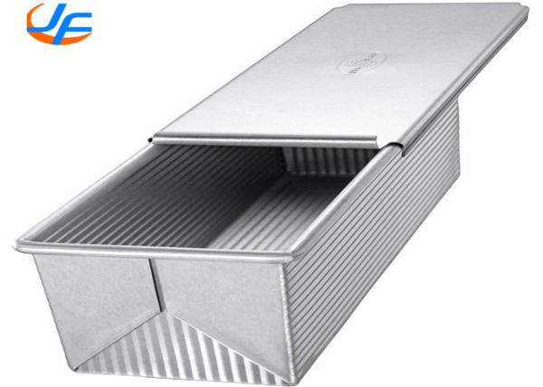 RK Bakeware China Foodservice NSF Telfon Nonstick Pullman Loaf Pan , Pain De Mie
