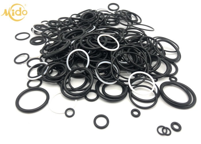 SK330-8 SK350-8 Excavator Control Valve Seal Kit Black White Color