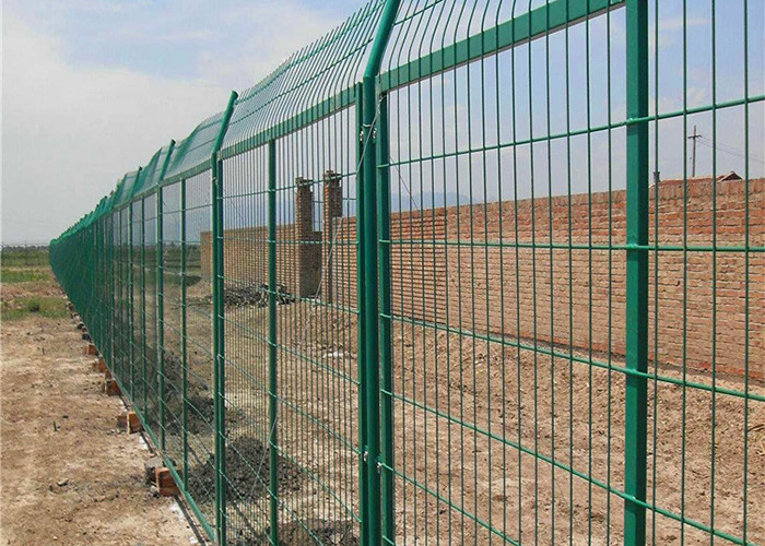 Guardrail Net 450 Wire Bending Weld Mesh Panels For Construction Site