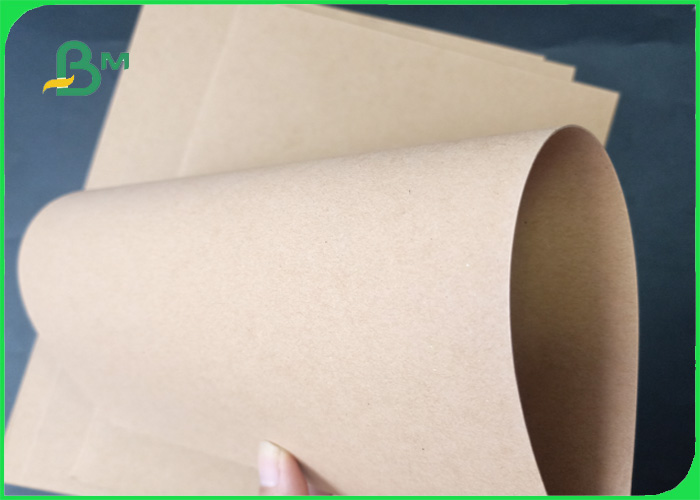 350gsm Tear Resistant 100% Wood Pulp Brown Kraft Liner Paper For Package