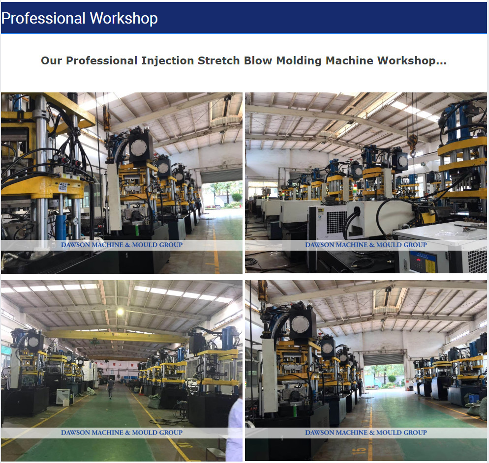 Plastic Cans Injection Stretch Blow Molding Machine / PET Bottle Making Machinery
