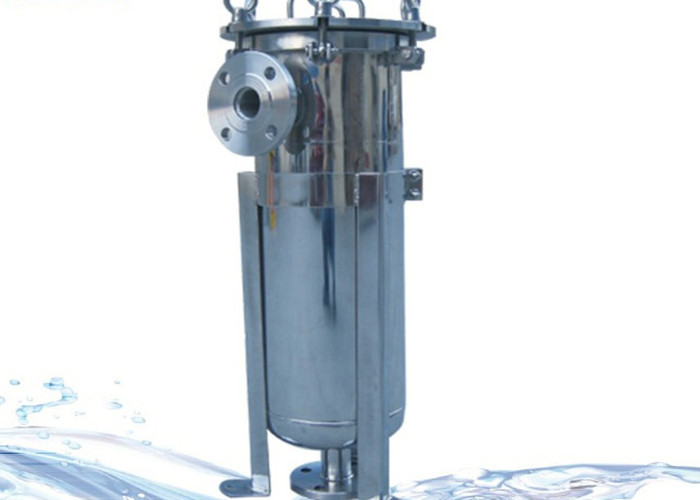 Industrial Stainless Steel Bag Filter Housing 10/20/30/40 inch Length