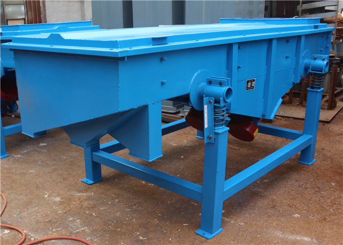 Carbon Steel 50KG/H Linear Vibrating Screen Sieve For Cinder