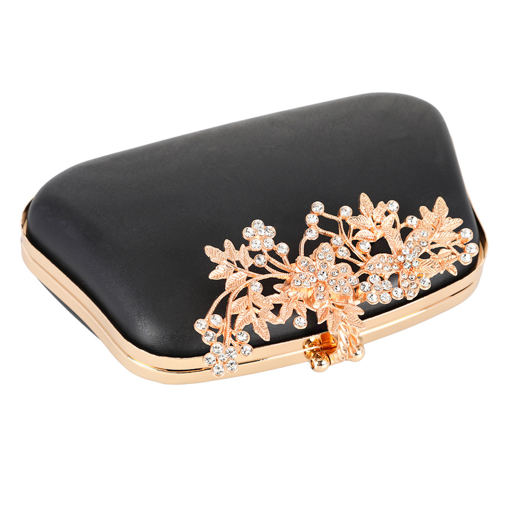 Delicate Flower Closure Clutch Bag Frames Wallet Frame With Handles