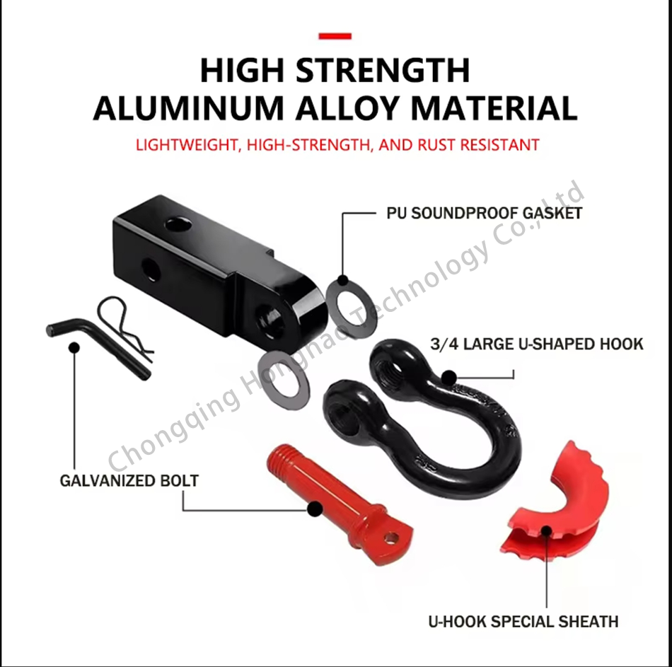 Heavy Duty G209 Screw Pin Bow Shackle Steel 3/4 Inch for Heavy Industry Applications