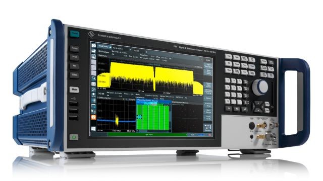R&S FSV3000 Signal And Spectrum Analyzer for analog / digital signal analysis / 5G N