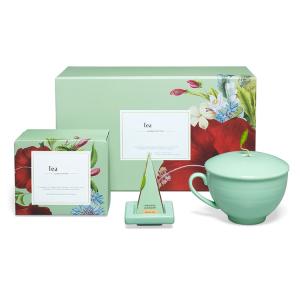 Empty Custom Tea Packing Box Handmade Magnetic Closure Fold Paper