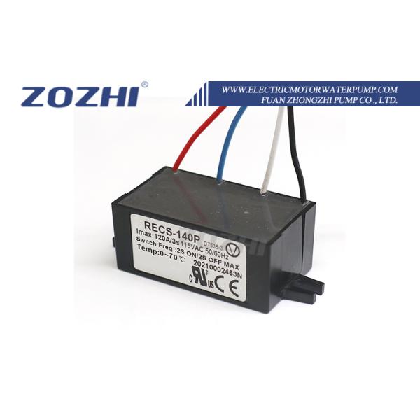 Quality RECS-140P 115V Electronic Centrifugal Switch Motor Accessory with Epoxy Resin Sealed Construction and Automatic Capacitor Discharge for sale