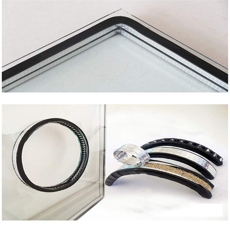 Black Butyl Tape Insulated Glass Spacer Bar 6A-22A Super Sealing