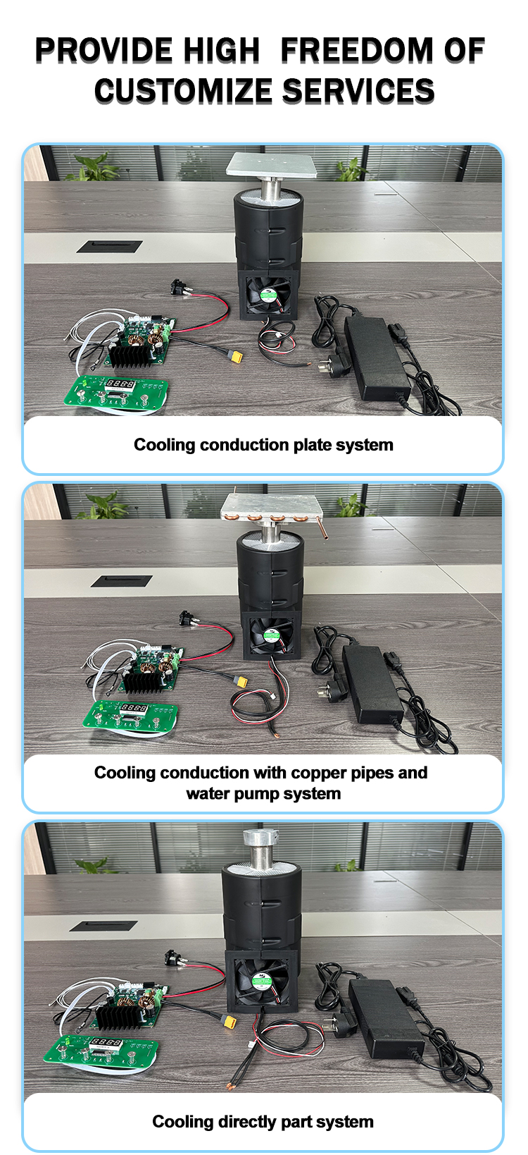 Stirling Cooling Technology FPSC -130C Stirling Cooler -145C to 25C Temperature Range
