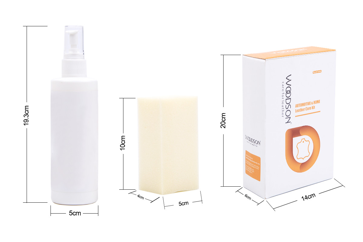 Antibacterial Leather Bag Cleaning Kit Conditioner 250ml