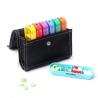 Buy cheap New Arrival Weekly pill organizer PU pouch travel colorful from wholesalers