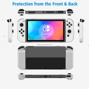 Protective HOXC Dockable Switch OLED Silicone Protective Case, New Released Soft