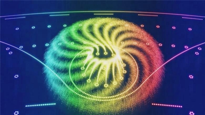 Full Color Large Floating Lake Fountain LED Lights