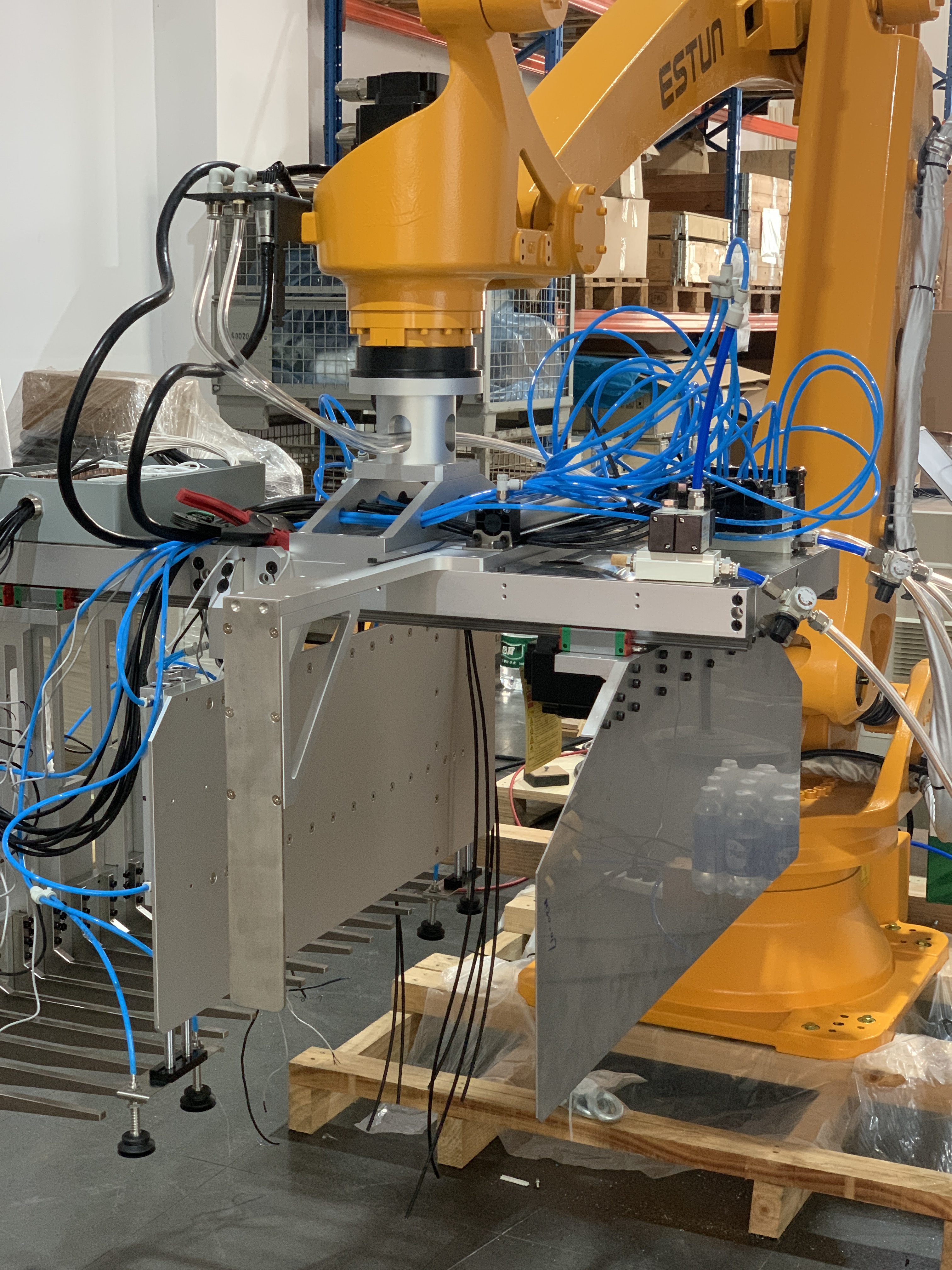 Gripper For Robots Palletizers Handling Non-standard Customization