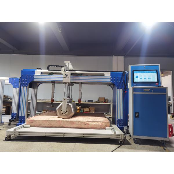 Quality Mattress Testing Machine with 2kN Sensor for Mattress Hardness and Height Lost Tests for sale