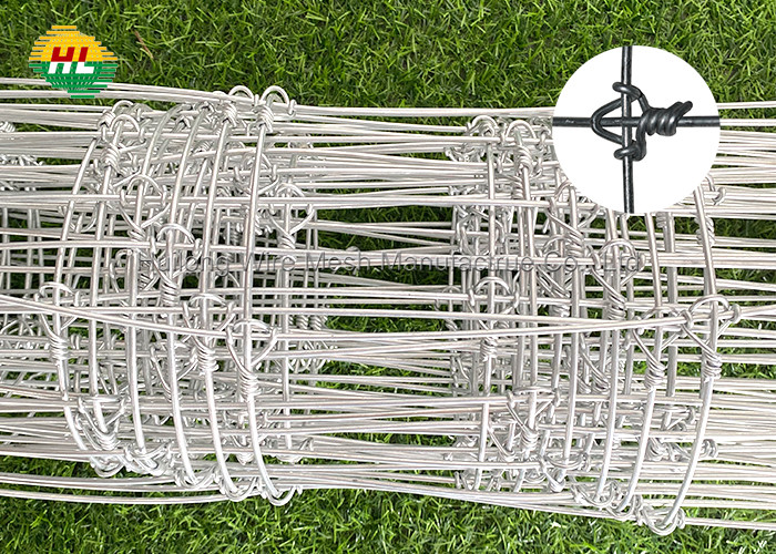 1.8x50m Wire Mesh Fencing Rolls High Tensile ISO Certificate
