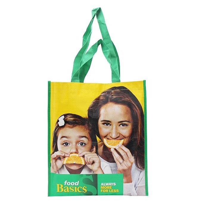 Printing Custom Plastic PP-Woven Hand Shopping Bag