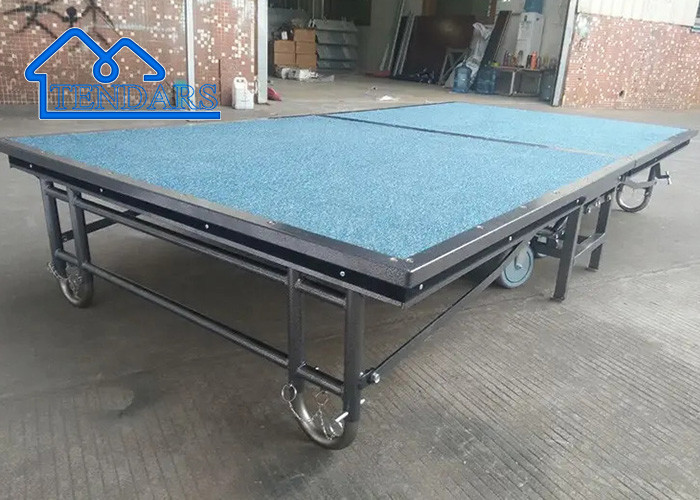 Show Equipment Aluminum Adjustable Portable Steel Stage Platform Foldable Steel Stage For Outdoor Event