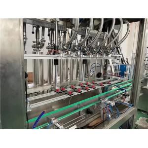 Automatic Piston Pump Hotel Shampoo Filling And Packaging Machine With PLC