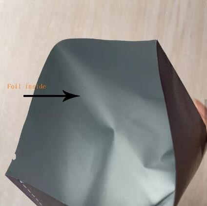 Printed Plastic Foil Fin Seal Smokewoods Tobacco Packaging Bags Pouch For tobacco