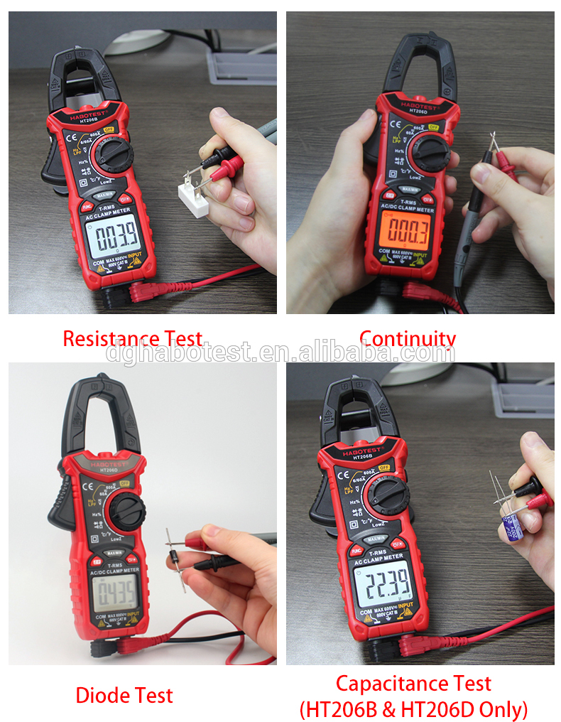 600V Digital Clamp Meters