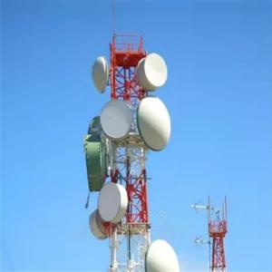 Three Legged Tower Triangle Free Standing Lattice Cell Tower Galvanized Steel