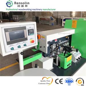 6 Functions Edge Banding Machine Gluing Trimming And Wood Buffing Compact