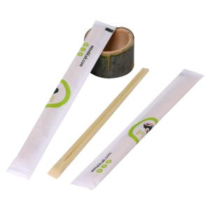 Custom Laser Engraved Bamboo Chopsticks With Personalized Logo Reusable