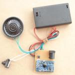 Customized music light sensor Recordable Sound Module birthday cards