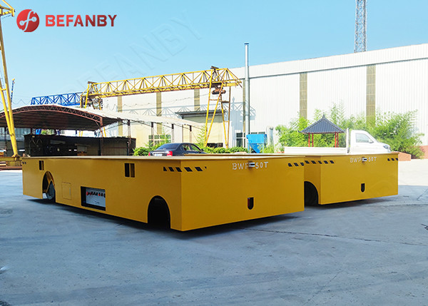 Lithium Battery Power Steering Mold Transfer Vehicle 35t