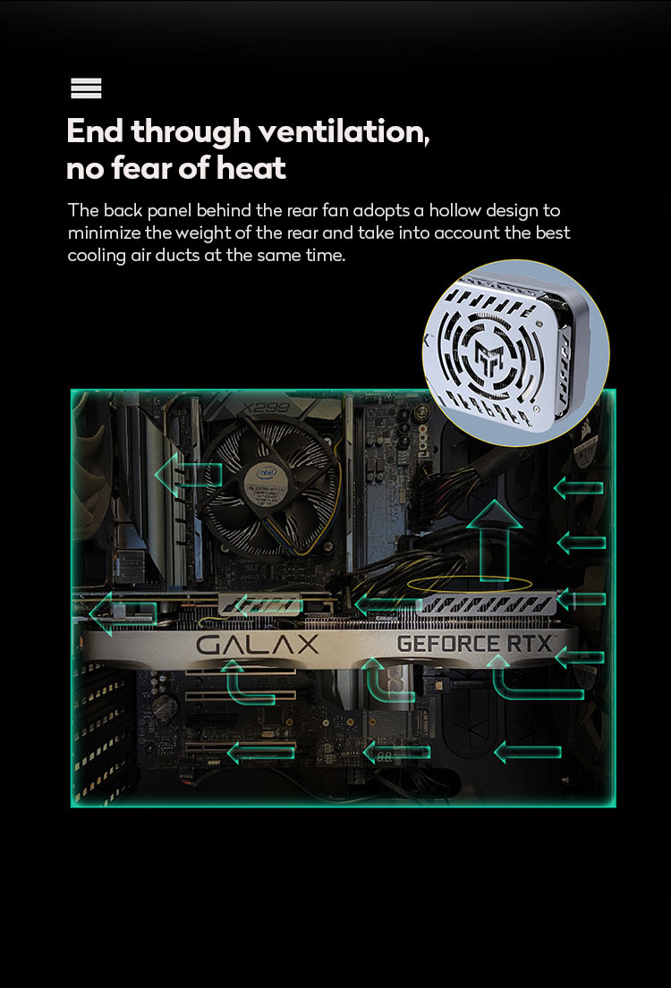 JIESHUO Gaming Graphics Card GALAXY Geforce RTX 3060 Ti Metal Master 8GB GDDR6 256Bit