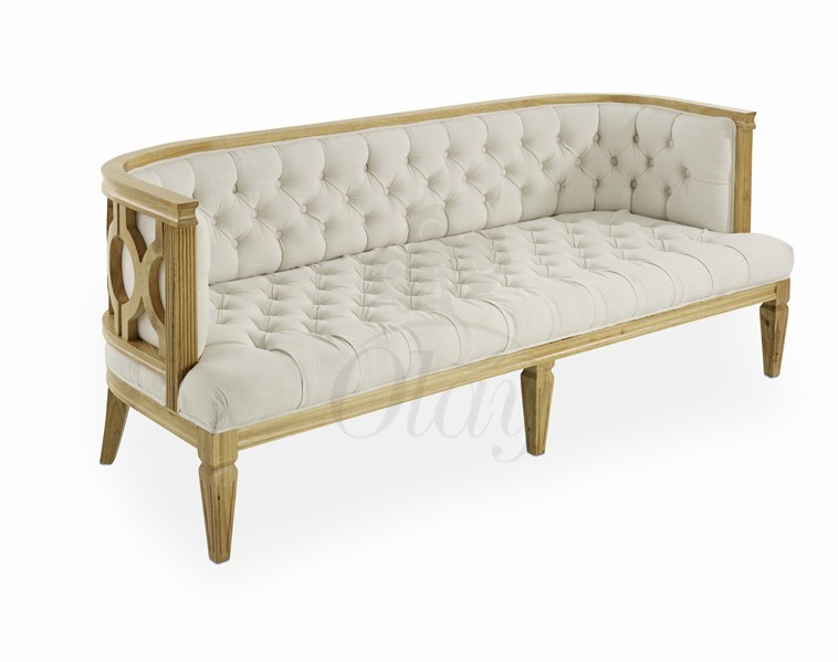 HOT SELL solid Wood Frame Upholstered Wedding desig and partyEvent Sofas