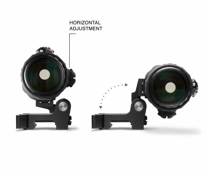 G33 3x Magnifier Tactical Holographic Sight 558 Hunting Red Dot Sight W/QD Mount