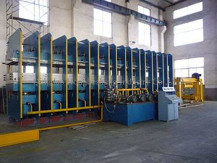 Tyre Precure Tread Vulcanized Molding Machine For Tire Tread Making