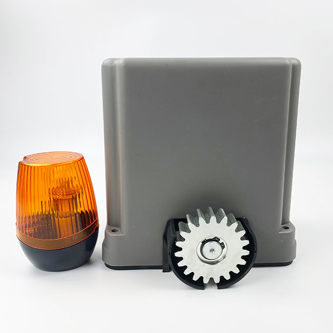 Fence 500kg Electric Sliding Gate Opener DC 24V Powder Coated