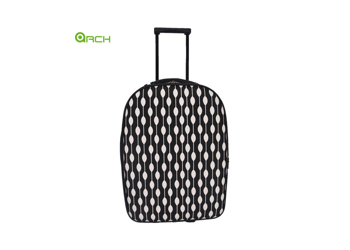 OEM Large Capacity Round Shape Soft Sided Case Carry On Luggage Bags
