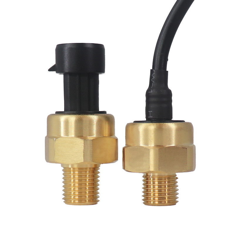 Small Size 0-20 Bar Brass Pressure Sensor For Air Gas 0.5-4.5V