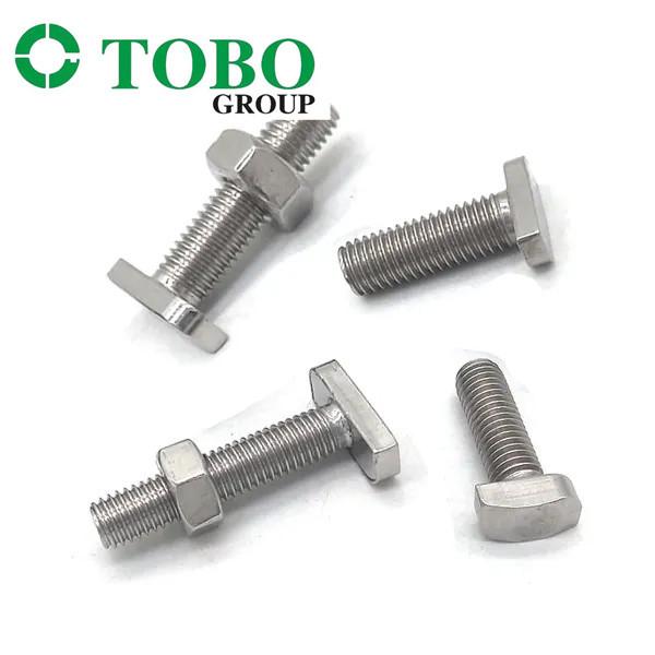 In Stock JIS 1166 Stainless Steel T Bolt SS304 SS316 T Head Bolt For Solar
