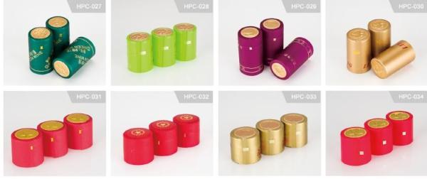 pvc heat shrinkable film wine capsule plastic shrink sleeve label for wine