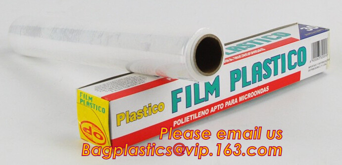 LDPE Plastic Fresh Keeping Food Wrap Cling Wrap Stretch Film, Bio-fresh food Wrap (PVC cling wrap film for food grade)